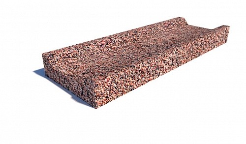 Водосток бетонный 500х160х50 мм