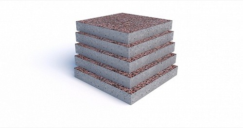 Плитка бетонная тротуарная 30х30х4 см
