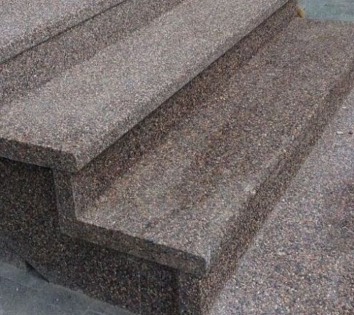 Ступень для лестниц облицовочная бетонная 1000x350
