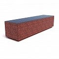 Скамейка бетонная уличная Еврокуб 2000x500x450