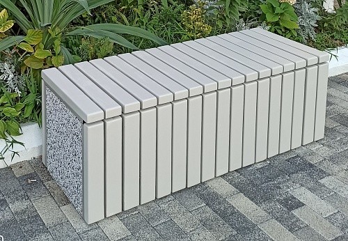 Скамейка бетонная Евро 5 без спинки